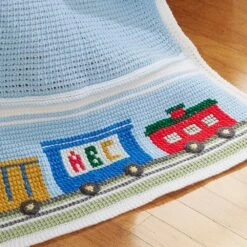 Train Blanket 7 Train Blanket -Crocheting Supplies Store M96547c