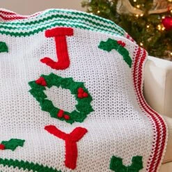 Joyful Throw 5 Joyful Throw -Crocheting Supplies Store M96563c