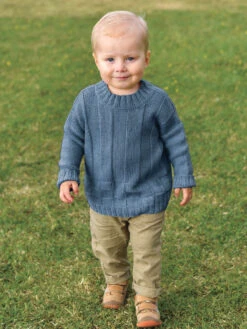 Blosky Pullover -Crocheting Supplies Store M96744 Denim