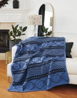 Neutral Zone Afghan 16 Neutral Zone Afghan -Crocheting Supplies Store M96861 denim