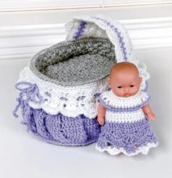 Baby And Bassinet Crochet Kit