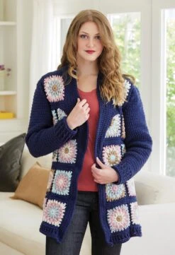 Granny Square Cardigan Pattern