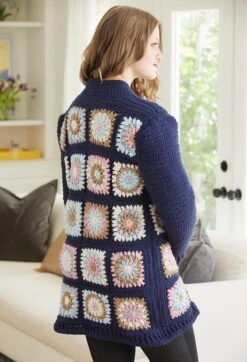 Granny Square Cardigan Pattern 7 Granny Square Cardigan Pattern -Crocheting Supplies Store M96888d