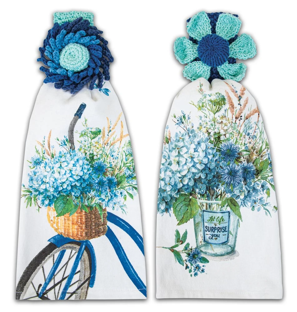 Floral Towel Set 1 Floral Towel Set