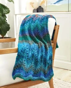 Premier® Lace Chevron Columns Throw