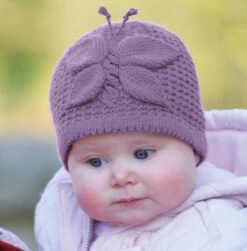 Lady Butterfly Hat 15 Lady Butterfly Hat -Crocheting Supplies Store M97205orchid