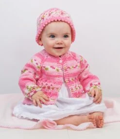 Trellis Cardigan & Hat Pattern