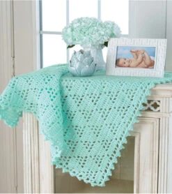 Love Triangle Baby Blanket Pattern