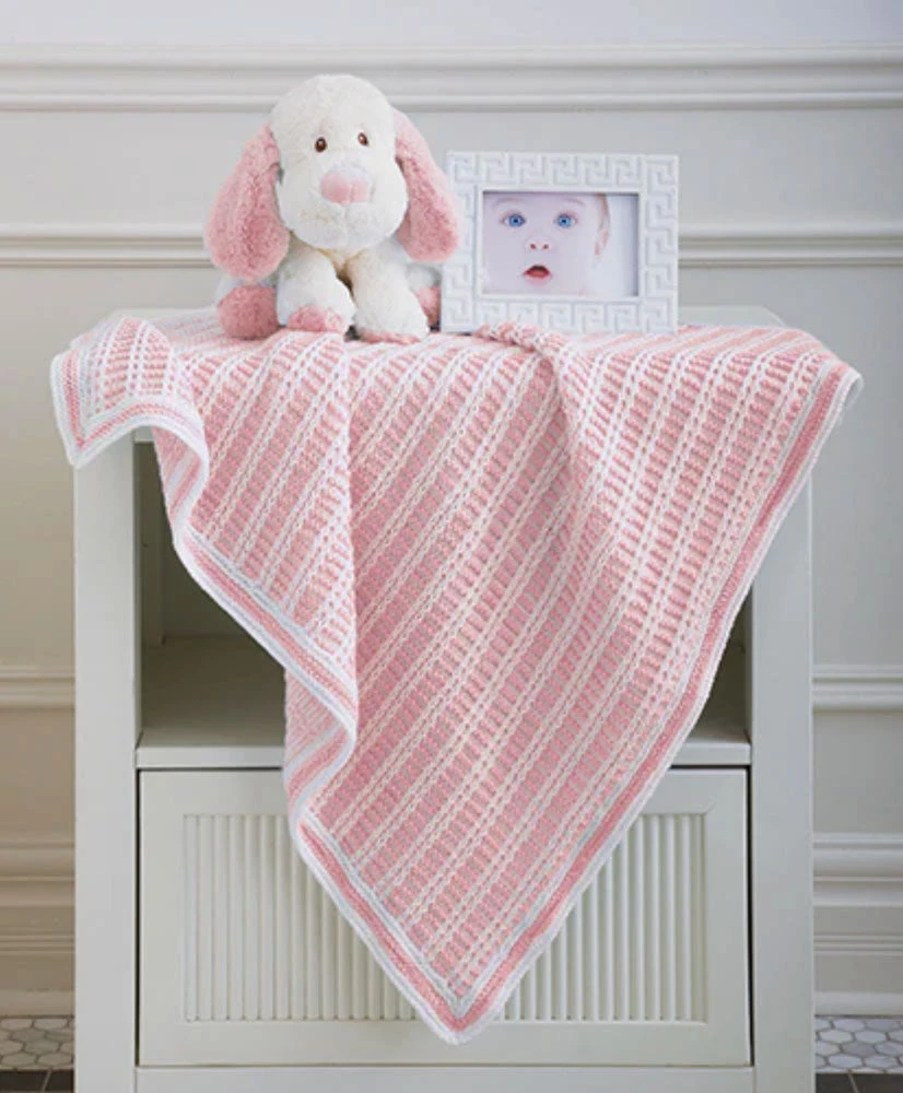 Garter & Slip Stitch Blanket 2 Garter & Slip Stitch Blanket - Image 2