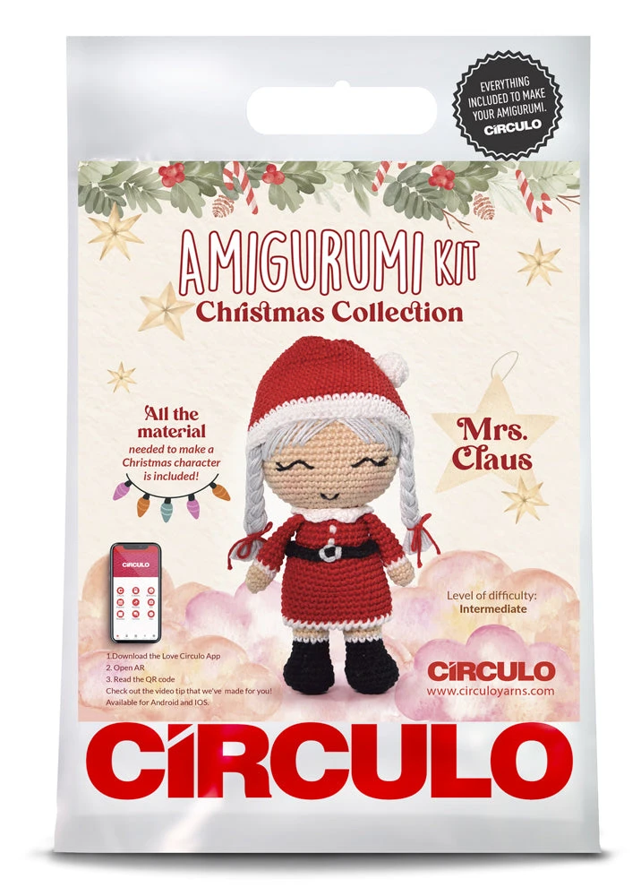 Mrs. Claus Amigurumi Kit 2 Mrs. Claus Amigurumi Kit - Image 2