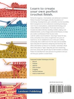 Perfect Crochet Finish Book By Jane Crowfoot -Crocheting Supplies Store Screen Shot 2024 03 19 at 11.31.49 AM