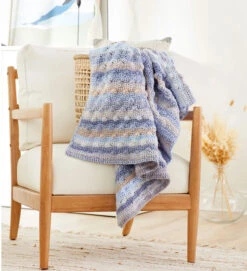Premier® Sideways Bobble Crochet Throw