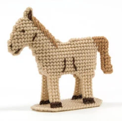 Noah's Ark Plastic Canvas Kit -Crocheting Supplies Store horse