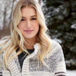 Naturally Stripes Cardigan 16 Naturally Stripes Cardigan -Crocheting Supplies Store kp 6777