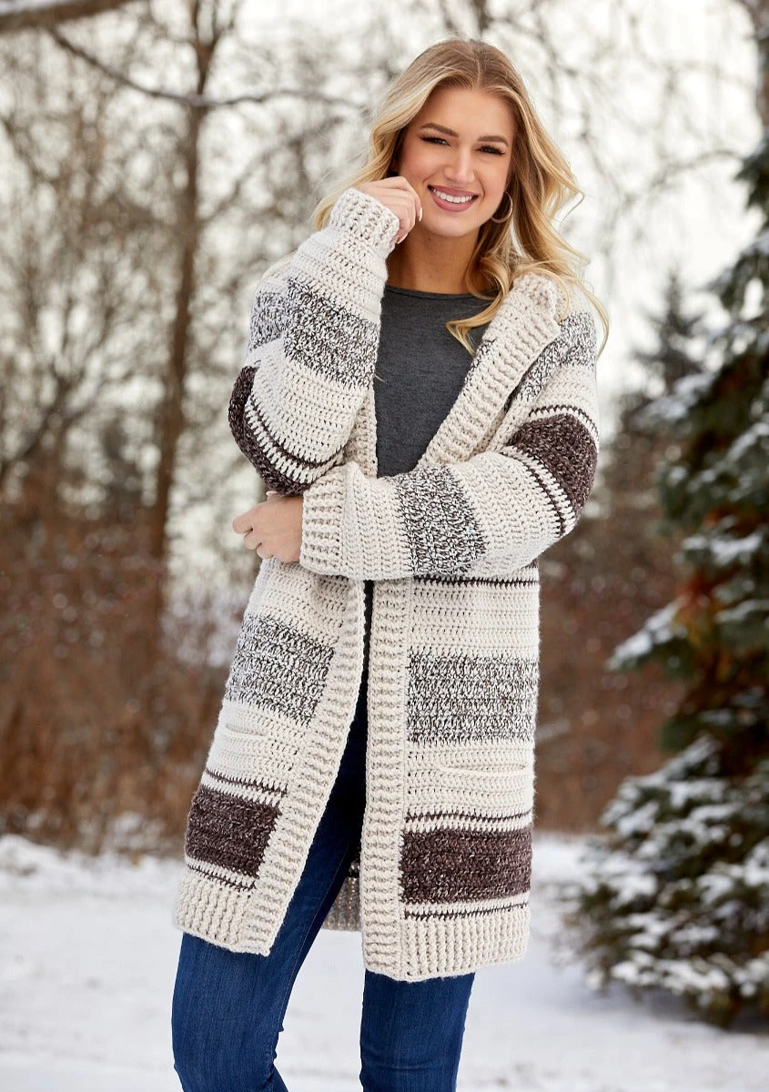 Naturally Stripes Cardigan 4 Naturally Stripes Cardigan - Image 4