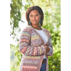 Garter Weave Jacket -Crocheting Supplies Store kp 7048