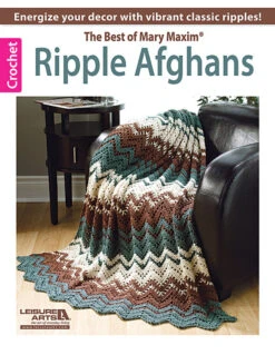 The Best Of Mary Maxim Ripple Afghans Book