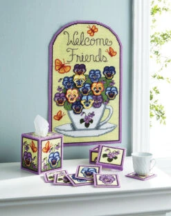 Tea Time Pansy Ensemble