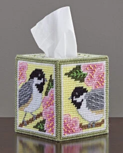 Chickadee And Apple Blossom Plastic Canvas Ensemble 13 Chickadee And Apple Blossom Plastic Canvas Ensemble -Crocheting Supplies Store m25071