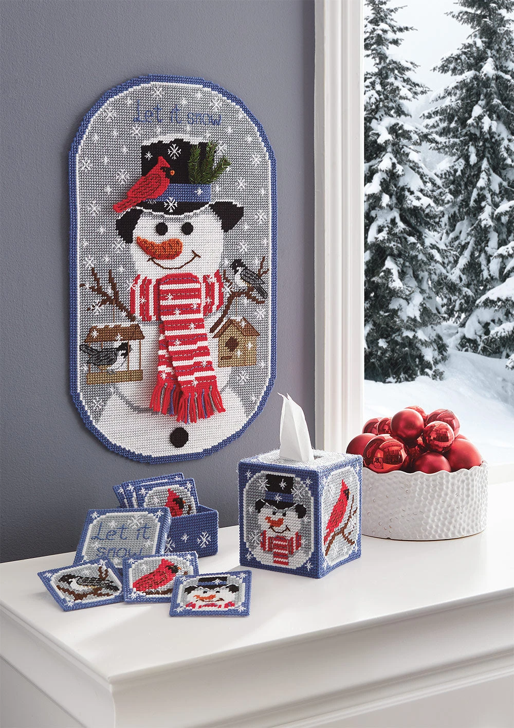 Let It Snow Plastic Canvas Ensemble 1 Let It Snow Plastic Canvas Ensemble