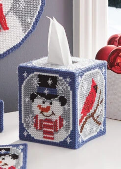 Let It Snow Plastic Canvas Ensemble 12 Let It Snow Plastic Canvas Ensemble -Crocheting Supplies Store m25612 1