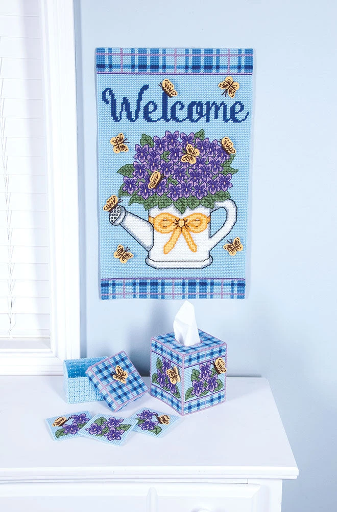 Spring Welcome Plastic Canvas Ensemble 1 Spring Welcome Plastic Canvas Ensemble