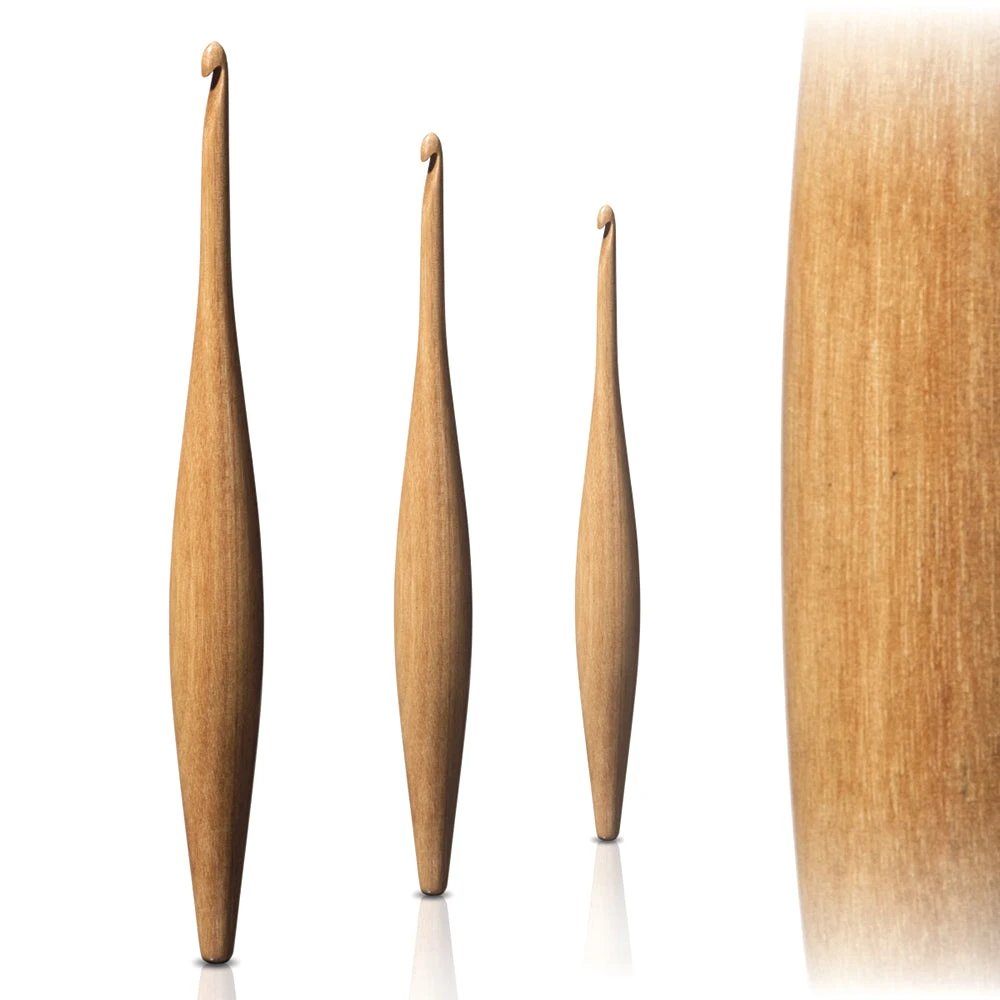 Furls Streamline Wooden Camwood Crochet Hooks 1 Furls Streamline Wooden Camwood Crochet Hooks