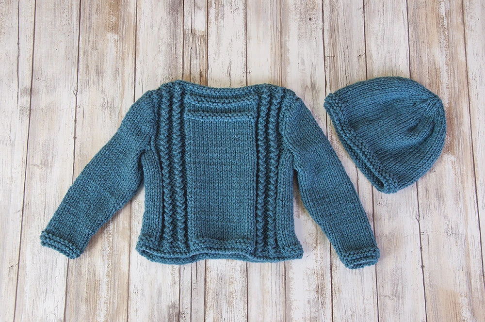 Boat Neck Sweater & Cap 1 Boat Neck Sweater & Cap