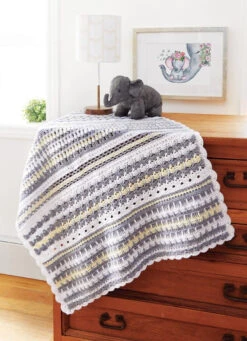 Tri-Color Sampler Baby Blanket