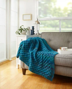 Diamond Honeycomb Throw