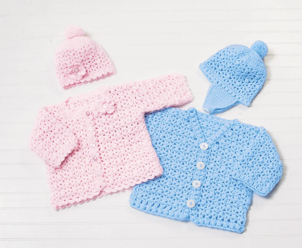 Bobbled Cardigan Set - Rounded Neck 2 Bobbled Cardigan Set - Rounded Neck - Image 2