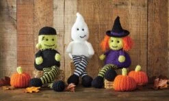 Halloween Shelf Sitters Crochet Kit