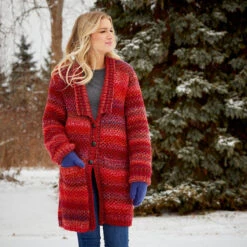 Chunky Textured Cardigan -Crocheting Supplies Store marvellous chuncky 0345