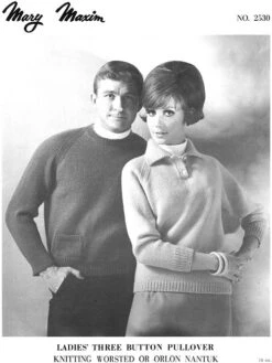 Ladies' Three Button Pullover Pattern