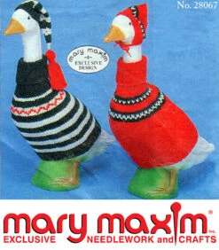 Goose Sweater And Hat Sets Pattern