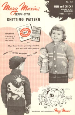 Hen And Chicks Cardigan Pattern