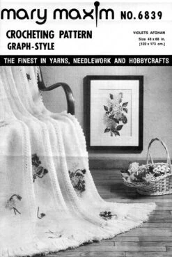 Violets Afghan Pattern