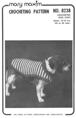 Crocheted Dog Coat Pattern