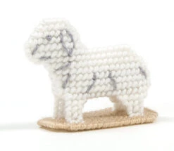 Noah's Ark Plastic Canvas Kit -Crocheting Supplies Store sheep