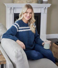 Casual Pullover 13 Casual Pullover -Crocheting Supplies Store starlette azure0026