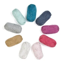 Mary Maxim Natural Alpaca Tweed -Crocheting Supplies Store y083 coolstream groupnoband