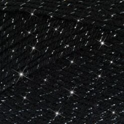 Mary Maxim Glimmer Yarn 26 Mary Maxim Glimmer Yarn -Crocheting Supplies Store y567206 black